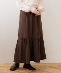 処分価格♡新品♡フラワー×チェックスカート ブラウン CORNERS スカート チェックロングプリーツスカート : ZOZOTOWN
