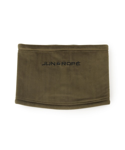 ロゴ入りフリースネックウォーマー（ネックウォーマー/スヌード）｜JUN&ROPE'（ジュンアンドロペ）