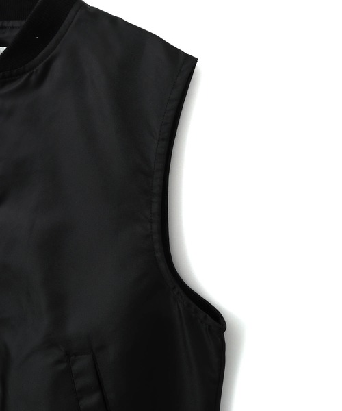 MAKE YOUR DAY（メイクユアデイ）の「前開きナイロンベスト■90～140cm（ベスト・キッズ・アイボリー/ブラック・90/100/110/140/120/130）」の14枚目の写真