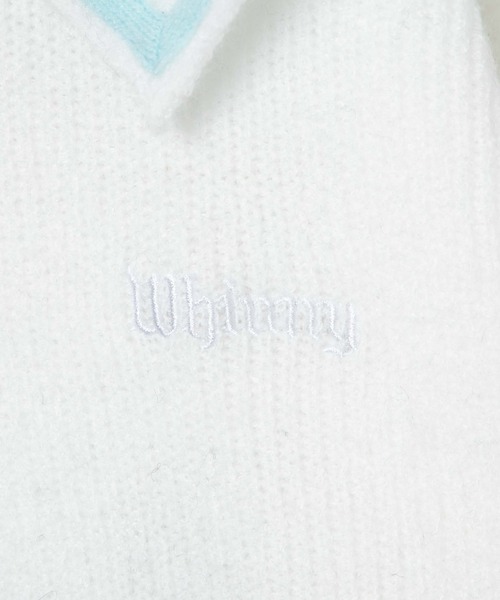 Whinny（ホワイニー）の「Whinny/ぼろりんちょマリン（ニット/セーター・レディース・ブラック/ホワイト/グレー・FREE）」の9枚目の写真