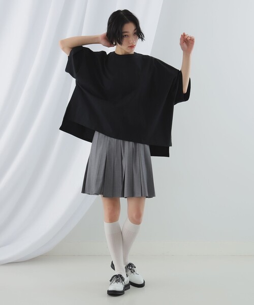 Ray BEAMS（レイビームス）の「Champion × Ray BEAMS / 別注 ショート スリーブ Tシャツ（Tシャツ/カットソー・レディース・ホワイト/ブラック/サックスブルー/クリーム・MEDIUM）」の21枚目の写真