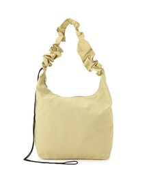 ◆【軽量/2WAY】持ち手の長さが変えられる フリルハンドル ショルダーバッグ