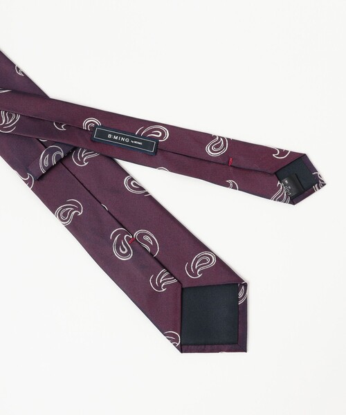 B:MING by BEAMS（ビーミングバイビームス）の「B:MING by BEAMS / シルク ペイズリー ネクタイ 24SS（ネクタイ・メンズ・チャコールグレー/ワイン/ブルー/グレー系その他/インディゴブルー・ONE SIZE）」の16枚目の写真