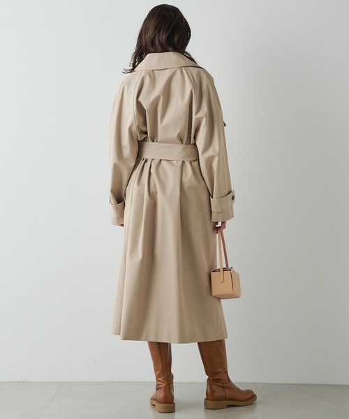 売り切りセール！ウィムガゼット　トレンチコート　シャンプレートレンチコート シャンブレートレンチコート | Whim Gazette(ウィム ガゼット