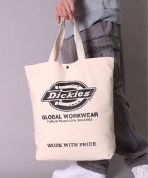 (GA)【Dickies】ブランドロゴマーク キャンバス トートバッグ