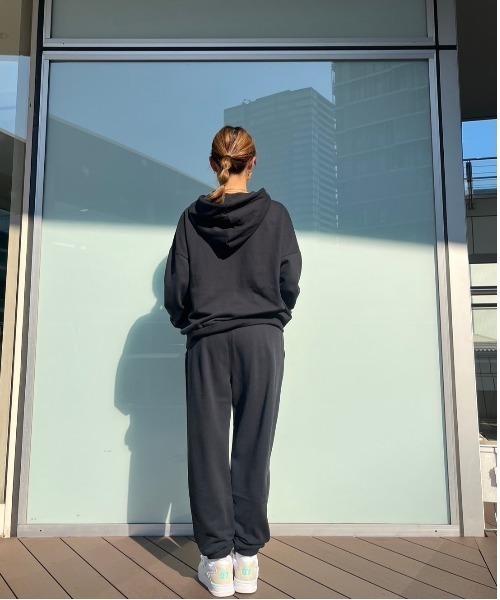 ROXY(ロキシー)の「JIVY PANTS/ロキシーサイドブランドロゴプリントリラックススウェットパンツ(スウェットパンツ・レディース・ホワイト/レッド/ブラック・LARGE/MEDIUM/SMALL/X-LARGE)」の13枚目の写真