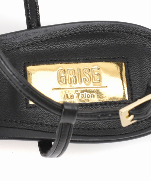 GRISE(グリーズ)の「GRISE5cmTストラップサンダル(サンダル・レディース・オレンジ/ブラック系その他/シルバー・SMALL/LARGE/MEDIUM/X-LARGE)」の10枚目の写真