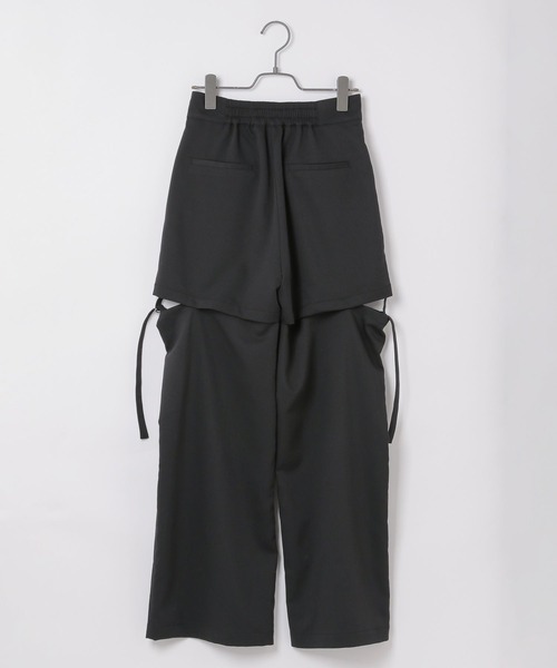 Heather（ヘザー）の「2WAYスリットデザインパンツ 105496