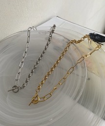 ミックスチェーンネックレス