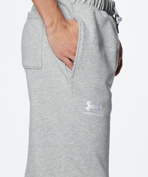 UNDER ARMOUR(アンダーアーマー)の「UAエッセンシャルテリー ジョガーパンツ(トレーニング/メンズ)(その他パンツ・メンズ・グレー・M/L/XL/XXL/S)」の16枚目の写真