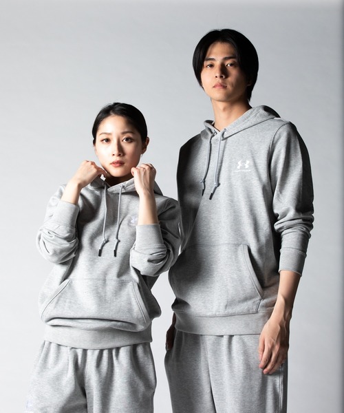 UNDER ARMOUR(アンダーアーマー)の「UAエッセンシャルテリー ジョガーパンツ(トレーニング/メンズ)(その他パンツ・メンズ・グレー・M/L/XL/XXL/S)」の8枚目の写真