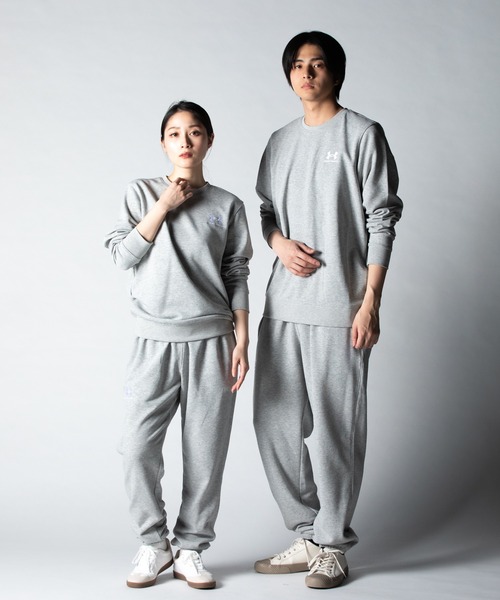 UNDER ARMOUR(アンダーアーマー)の「UAエッセンシャルテリー ジョガーパンツ(トレーニング/メンズ)(その他パンツ・メンズ・グレー・M/L/XL/XXL/S)」の11枚目の写真