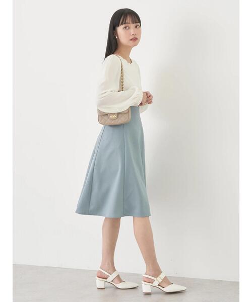 earth music&ecology（アースミュージックアンドエコロジー）の「すきな丈フレアスカート（スカート・レディース・ベージュ/ミント/ネイビー/ピンク・S/M/L）」の21枚目の写真