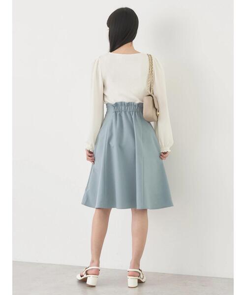 earth music&ecology（アースミュージックアンドエコロジー）の「すきな丈フレアスカート（スカート・レディース・ベージュ/ミント/ネイビー/ピンク・S/M/L）」の22枚目の写真