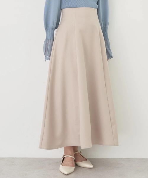 earth music&ecology（アースミュージックアンドエコロジー）の「すきな丈フレアスカート（スカート・レディース・ベージュ/ミント/ネイビー/ピンク・S/M/L）」の2枚目の写真