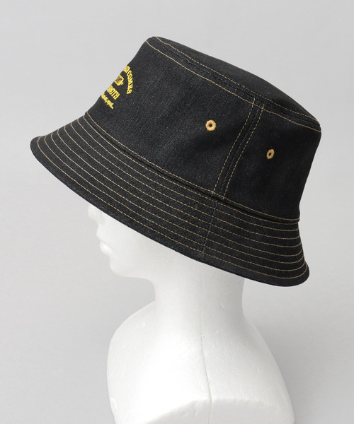 関税負担なし！ Burberry ロゴ刺繍 デニムバケットハット BURBERRY バーバリー バケットハット MH WASHED DENIM BUCKET