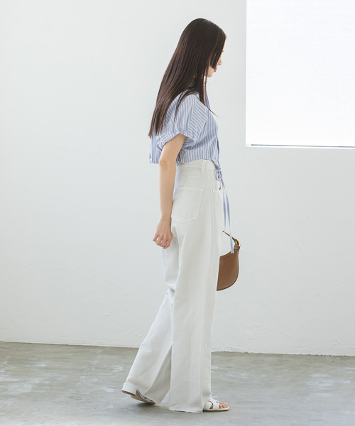 美品☆serge de bleu☆TOM size25(ホワイト) 美品☆serge de bleu☆TOM size25(ホワイト)