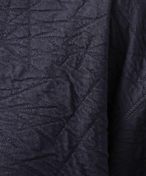 SHOO・LA・RUE（シューラルー）の「◆ぽこぽこルーズジャカードトップス（Tシャツ/カットソー・レディース・ライトブルー/オフホワイト/ネイビー/グリーン・00）」の12枚目の写真