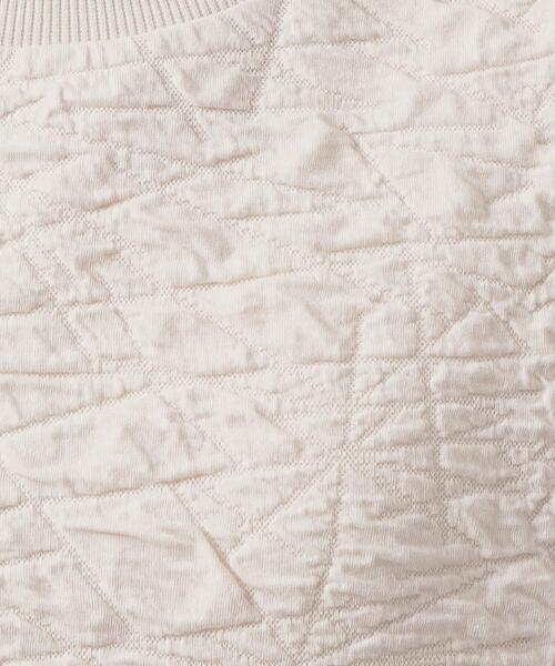 SHOO・LA・RUE（シューラルー）の「◆ぽこぽこルーズジャカードトップス（Tシャツ/カットソー・レディース・ライトブルー/オフホワイト/ネイビー/グリーン・00）」の20枚目の写真