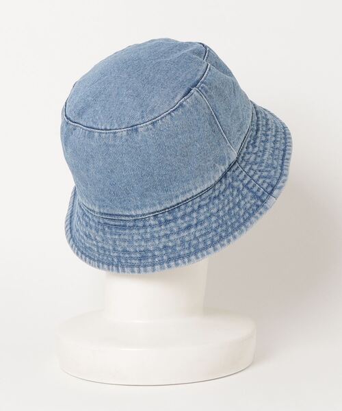 GAP（ギャップ）の「DAP GAPロゴ デニムバケットハット(ユニセックス)（ハット・メンズ・ライトインディゴブルー・S/M/L/XL）」の2枚目の写真