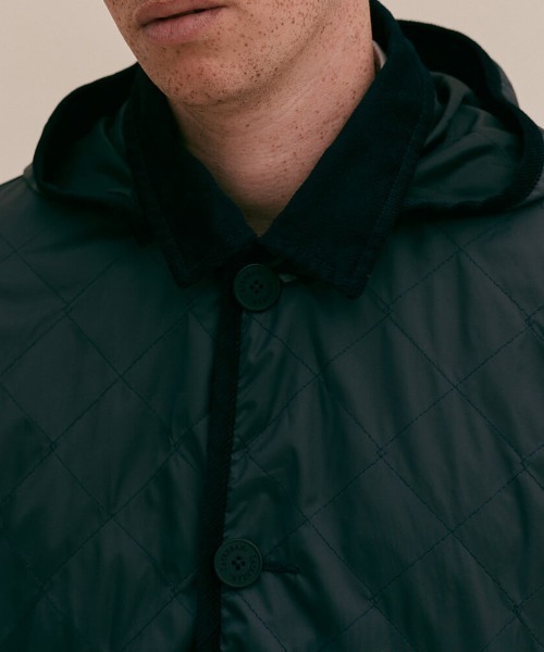 LAVENHAM(ラベンハム)の「Unwadded Denston Mens / アンワディッド デンストン メンズ(その他アウター・メンズ・ネイビー/ブラック/ベージュ系その他2/ダークブラック・L/M/S/XS/XXL/XL)」の9枚目の写真
