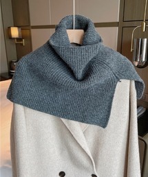 ★お値下げ【DOLCE＆GABBANA】グレー ニット ポンチョ ストール付き クレープガーゼフック付ストール | UCHINO/ウチノ | 三越伊勢丹