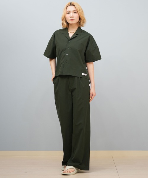 ブラウス シャツ Hurley/ハーレー 水陸両用  UVケア  半袖シャツ/セットアップ対応  WUT2421012 レディース Hurley ブラウス シャツ Hurley/ハーレー 水陸両用 UVケア 半袖