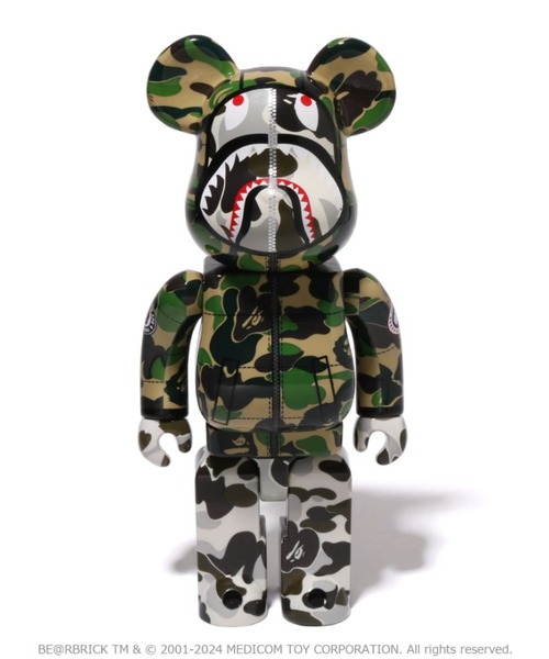 A BATHING APE（アベイシングエイプ）の「BAPE X CANADA GOOSE BE@RBRICK 100% & 400% M ...