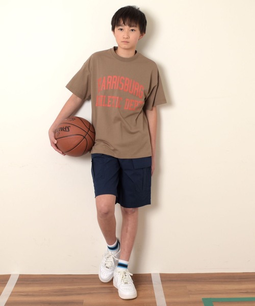 GLAZOS(グラソス)の「【セットアップ対応】タイプライター・カーゴハーフパンツ(その他パンツ・キッズ・ベージュ/ネイビー/カーキ・140cm/150cm/160cm/170cm)」の8枚目の写真