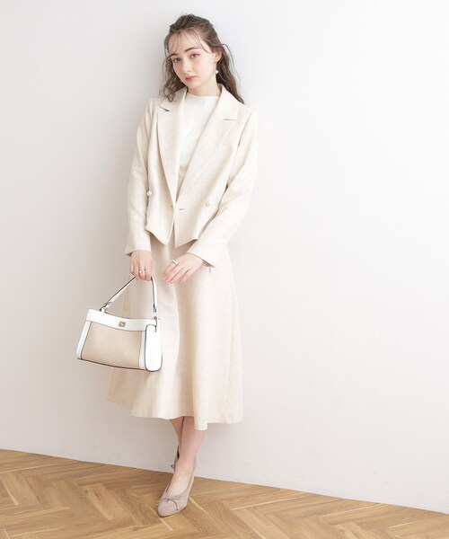 couture brooch（クチュールブローチ）の「◆【セットアップ可能】オトナなレースアップジャンスカ（ワンピース・レディース・ブラウン系その他/アイボリー系3・38/42）」の13枚目の写真