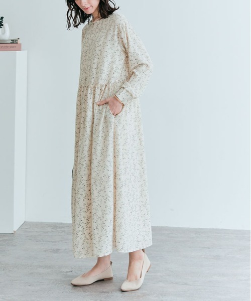kirakiraShop(キラキラショップ)の「3way 花柄 シフォン ワンピース(ワンピース・レディース・ブラック/アイボリー/ベージュ系・M/L)」の19枚目の写真