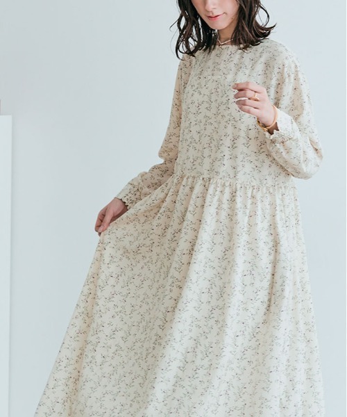 kirakiraShop(キラキラショップ)の「3way 花柄 シフォン ワンピース(ワンピース・レディース・ブラック/アイボリー/ベージュ系・M/L)」の21枚目の写真