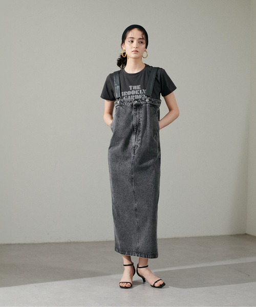 LARUTA(ラルータ)の「【LARUTA】ブルックリンガーデンT(Tシャツ/カットソー・レディース・スミクロ/ピンク/グレー/オフホワイト・LARGE/MEDIUM)」の12枚目の写真