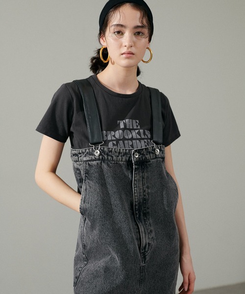 LARUTA(ラルータ)の「【LARUTA】ブルックリンガーデンT(Tシャツ/カットソー・レディース・スミクロ/ピンク/グレー/オフホワイト・LARGE/MEDIUM)」の11枚目の写真