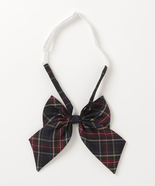 WEGO（ウィゴー）の「WEGO/チェックスクールリボン（ネクタイ・レディース・ブルー系その他3/ブラック系その他2/ホワイト系その他2/レッド系その他3/グレー系その他2/ブルー系その他2/その他1/レッド系その他2/ブラック系その他3・FREE）」の16枚目の写真