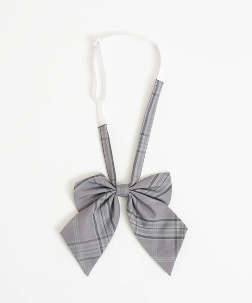 WEGO（ウィゴー）の「WEGO/チェックスクールリボン（ネクタイ・レディース・ブルー系その他3/ブラック系その他2/ホワイト系その他2/レッド系その他3/グレー系その他2/ブルー系その他2/その他1/レッド系その他2/ブラック系その他3・FREE）」の12枚目の写真