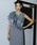 ANDRESDiAhXhj́uglossy multi ruffle dress ObV[}`bthXihXjvbu[
