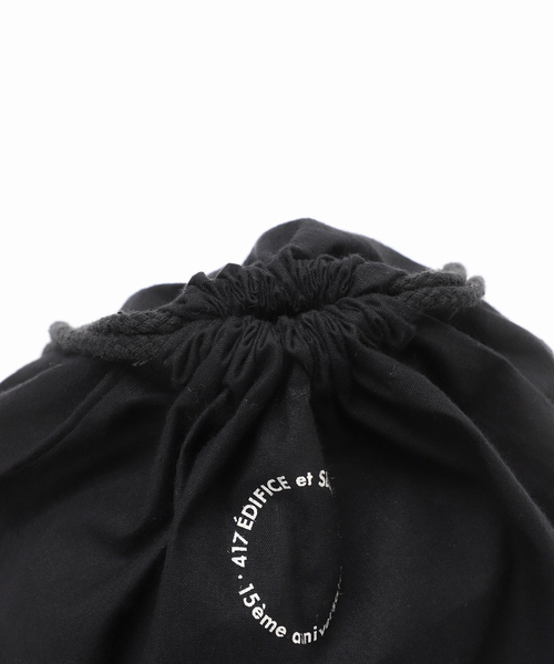 SLOBE IENA(スローブイエナ)の「【Ofr/オーエフアール】別注 SLOBE / 417ナップサック(ショルダーバッグ・レディース・ブルー/アイボリー/ブラック/ホワイト・FREE)」の18枚目の写真