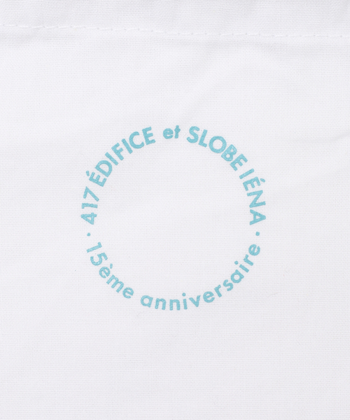SLOBE IENA(スローブイエナ)の「【Ofr/オーエフアール】別注 SLOBE / 417ナップサック(ショルダーバッグ・レディース・ブルー/アイボリー/ブラック/ホワイト・FREE)」の9枚目の写真