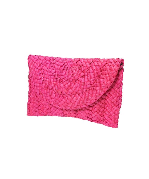 Edit Sheen(エディットシーン)の「ペーパークラッチバッグ(かごバッグ・レディース・ピンク系その他/ブラック/イエロー/ベージュ・FREE)」の13枚目の写真