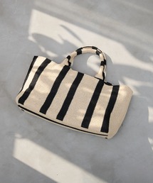 Andemiu | ラインボーダートートBAG121000(トートバッグ)
