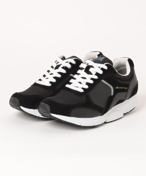 Parade(パレード)の「【MIDFOOT】ミッドフット DAILY-URBAN LIFE MF-82U ウォーキングシューズ(スニーカー・メンズ・ブラック/ネイビー・24.5cm/25.0cm/25.5cm/26.0cm/26.5cm/27.0cm/27.5cm)」の1枚目の写真