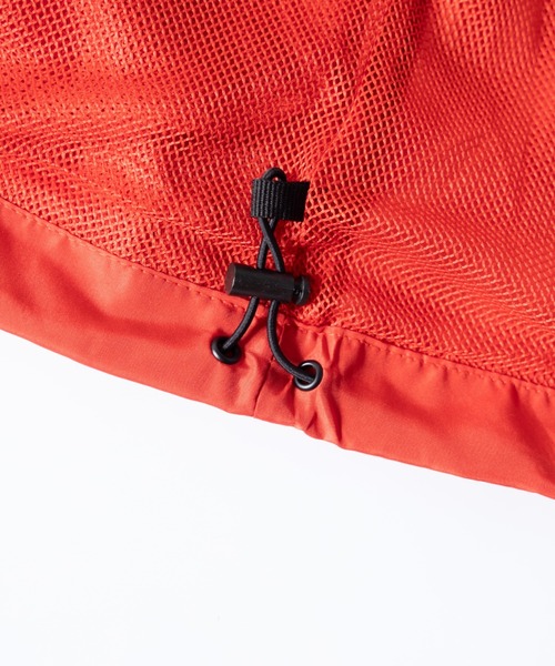 NYLAUS（ナイラス）の「裏メッシュ サイドライン/サイドパイピング スタンドカラー ウィンドブレーカー（ナイロンジャケット・メンズ・ブラック系1/ブラック系2/カーキ系1/カーキ系2/ネイビー系1/ネイビー系2/レッド系1/レッド系2・LL/M/L）」の14枚目の写真