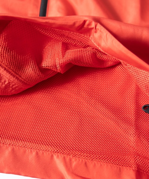 NYLAUS（ナイラス）の「裏メッシュ サイドライン/サイドパイピング スタンドカラー ウィンドブレーカー（ナイロンジャケット・メンズ・ブラック系1/ブラック系2/カーキ系1/カーキ系2/ネイビー系1/ネイビー系2/レッド系1/レッド系2・LL/M/L）」の15枚目の写真