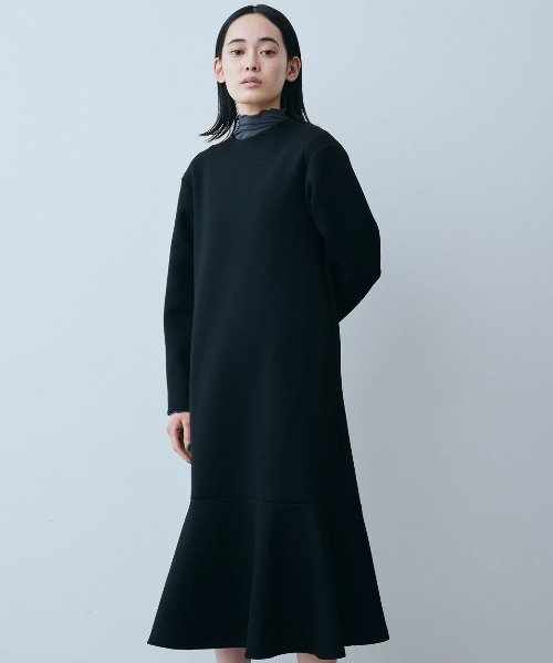 ＩＥＤＩＴ 花粉リリースがうれしいダンボールカットソーペプラムワンピース（ワンピース）｜IEDIT（イディット）