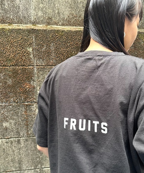 FUNG（ファング）の「[FUNG/ファング] TROPICAL カットオフプリントTシャツ（Tシャツ/カットソー・レディース・ブラック/ホワイト/モスグリーン・M）」の13枚目の写真