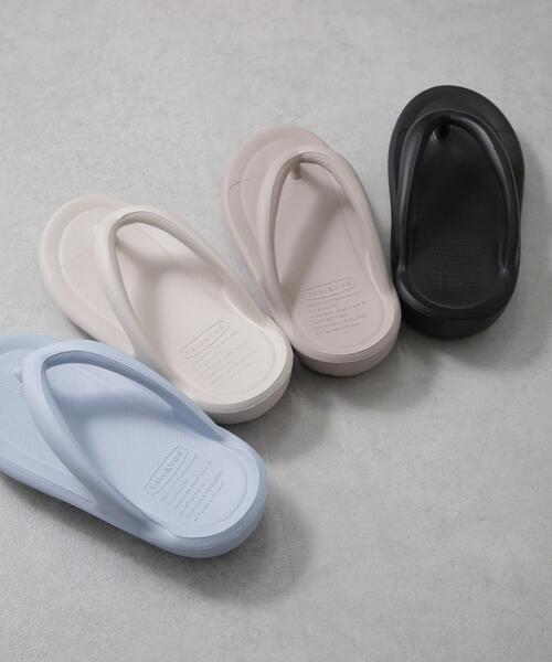 TAW&TOE(トーアンドトー)の「TAW&TOE/FLIPFLOP ZEROVIT BIO(サンダル・レディース・グレイッシュベージュ/ブラック/クリーム/ブルー系その他・XS/S/XXS)」の15枚目の写真