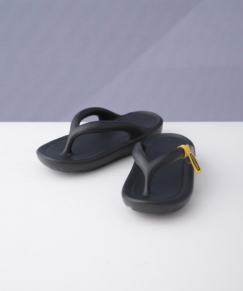 TAW&TOE(トーアンドトー)の「TAW&TOE/FLIPFLOP ZEROVIT BIO(サンダル・レディース・グレイッシュベージュ/ブラック/クリーム/ブルー系その他・XS/S/XXS)」の2枚目の写真