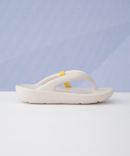 TAW&TOE(トーアンドトー)の「TAW&TOE/FLIPFLOP ZEROVIT BIO(サンダル・レディース・グレイッシュベージュ/ブラック/クリーム/ブルー系その他・XS/S/XXS)」の8枚目の写真