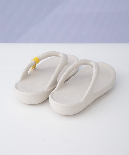 TAW&TOE(トーアンドトー)の「TAW&TOE/FLIPFLOP ZEROVIT BIO(サンダル・レディース・グレイッシュベージュ/ブラック/クリーム/ブルー系その他・XS/S/XXS)」の10枚目の写真